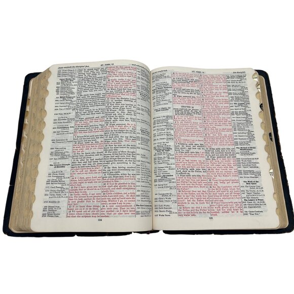 1964 Thompson Chain-Reference Bible KJV 4th Improved Edition Kirkbride, Tabs - Picture 7 of 12